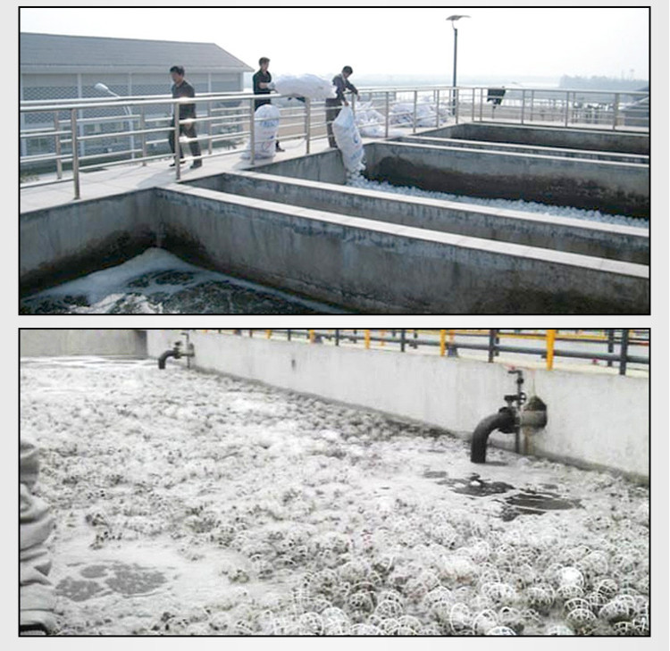 港區(qū)污水生化處理 聚氨酯懸浮球填料更換項目